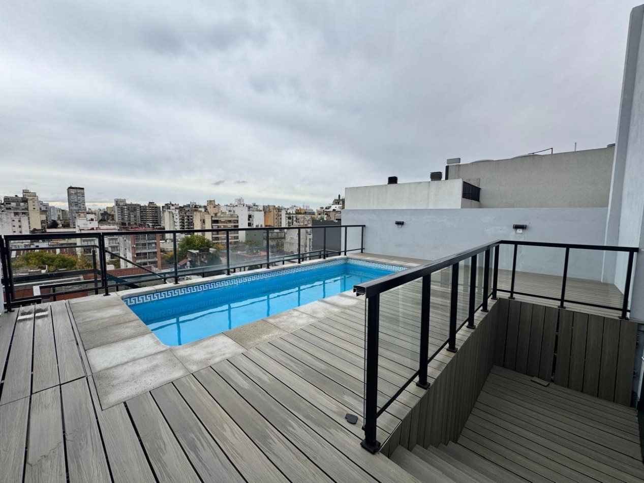 VENTA MONOAMBIENTE CONTREFRENTE BALCON VISTA LIBRE ZONA UNIVERSITARIA CONSTITUCION