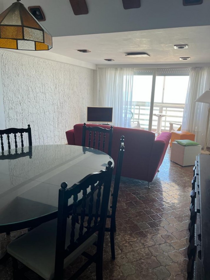 VENTA DEPARTAMENTO 3 AMBIENTES FRENTE AMPLIO VISTA LIBRE AL MAR MIRAMAR