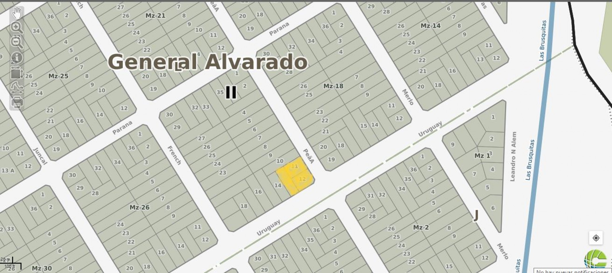 VENTA LOTE BARRIO COPACABANA MIRAMAR APTOS PARA ESCRITURAR